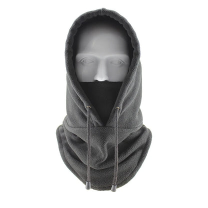 Gorros de senderismo de invierno a prueba de viento para hombre, cálidos pasamontañas térmicos de forro polar, gorros para esquiar, bicicleta, motocicleta, calentador de cuello, casco.