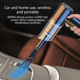 Household Vacuum Cleaner Small Car Wireless Charging Fully Automatic High Power Powerful Car Vacuum Cleaner Desktop Computer