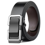 Cinturones de marca famosa para hombre, cinturones de cuero genuino de lujo de calidad, correa de metal con hebilla automática.
