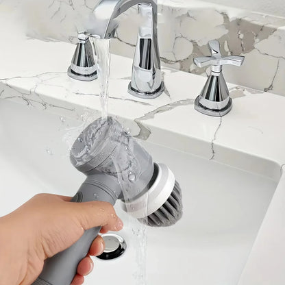 Cepillo eléctrico Xiaomi MIJIA para limpieza de baño con 5 cabezales reemplazables.