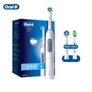 Oral B Pro 4 Ultra Electric Toothbrush 3D Rotation Rechargeable Teeth Brush Pressure Sensor 4 Brushing Modes 2 Min Timer