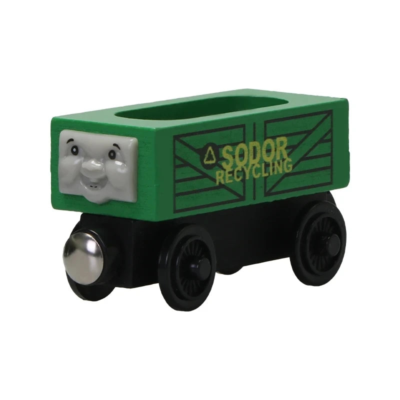 Thomas And Friends Wooden Trains Magnetic Connectable Track Trains Toys Handel Molley Lady Diesol Oliver Donald Educational Toys