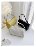 split leather 90s pen bag 2026 new luxury design soft cowhide mini one-shoulder crossbody bag suede fashion ladies handbag
