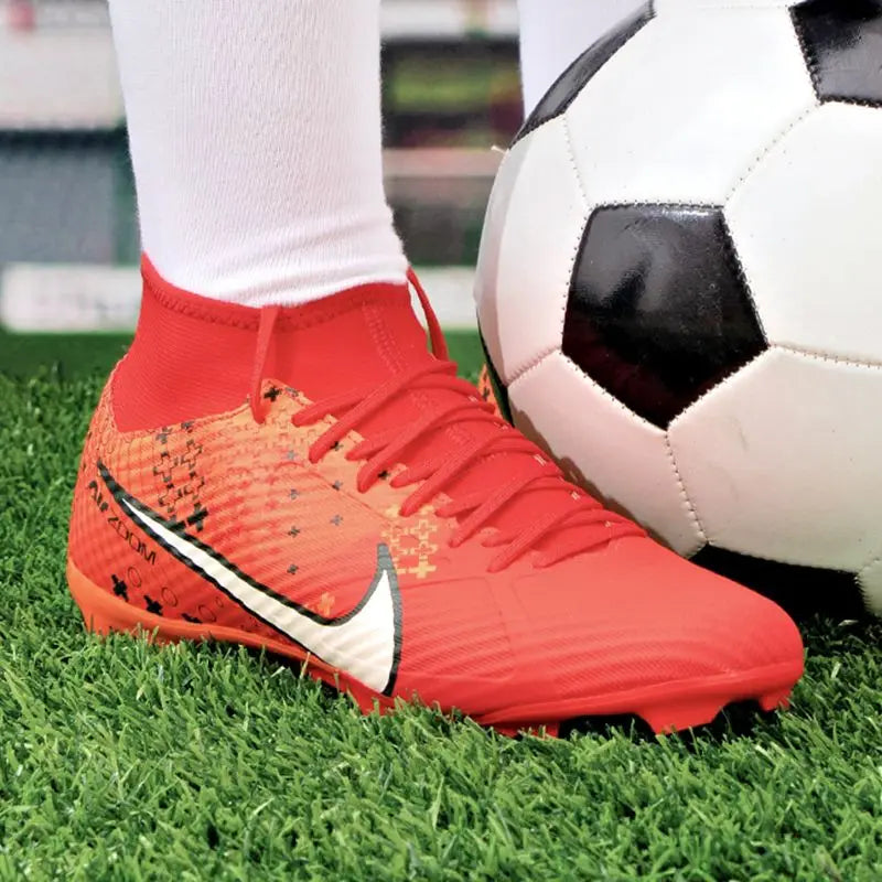 Nike Zoom Superfly 9 Acad MDS FG/MG - Zapatillas de fútbol para hombre, corte medio, caña alta, FG/MG, clavos mixtos, MDS, FD1162-600