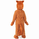 Kids Boys and Girls Animal Themed King Lion & Fox Halloween Costumes Suitable for Stage Performances Jumpsuits