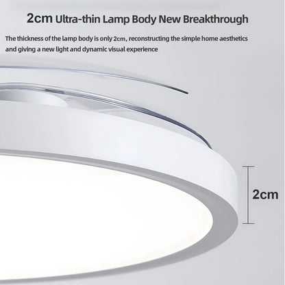 IRALAN Ceiling Lamp Fan Retractable Blades Smart with Remote Control Ceiling Fan with Light Energy Saving Led Living Room Light