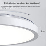 IRALAN Ceiling Lamp Fan Retractable Blades Smart with Remote Control Ceiling Fan with Light Energy Saving Led Living Room Light