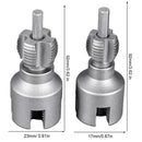 DN15 DN20 Pipe Threading Tool Hex Shank Die Internal External Threads 1/2&3/4 Water Pipes PPR PVC MPP Manganese Steel Detachable