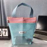 Soft Color Makeup Bag with Drain Holes Large Shower Organizer Travel Essentials