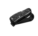 Car Sun Visor Sunglasses Clip Diamond Glasses Holder Eyeglasses Clips Card Ticket Holder Fastener Glasses Case Auto Accessories