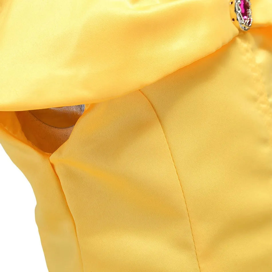 Girls Belle Dress Kids Ball Gown Princess Costume Beauty and Beast Children Christmas Birthday Carnival Party Cosplay Disguise