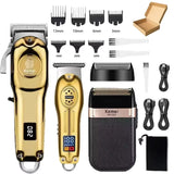 Kemei KM-678 KM-2024 KM-2628 Professional Electric Hair Clippers Beard Clipper Rechargeable Men's Shaver Hair Trimmer Kit