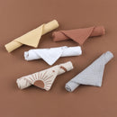 5 toallas de algodón absorbentes y suaves para bebé, para limpiar la cara, pañuelos, toallitas para el baño y la alimentación.
