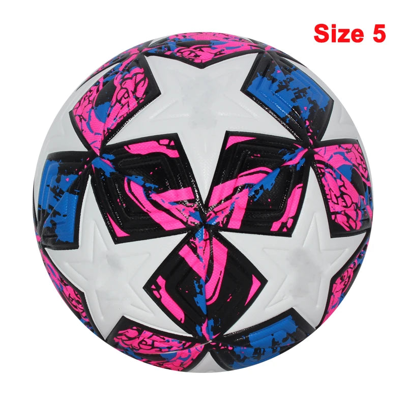 Standard Soccer Ball Professional Outdoor Sports Match Balls Training Seamless Football High Quality PU Material Size 5 Size 4