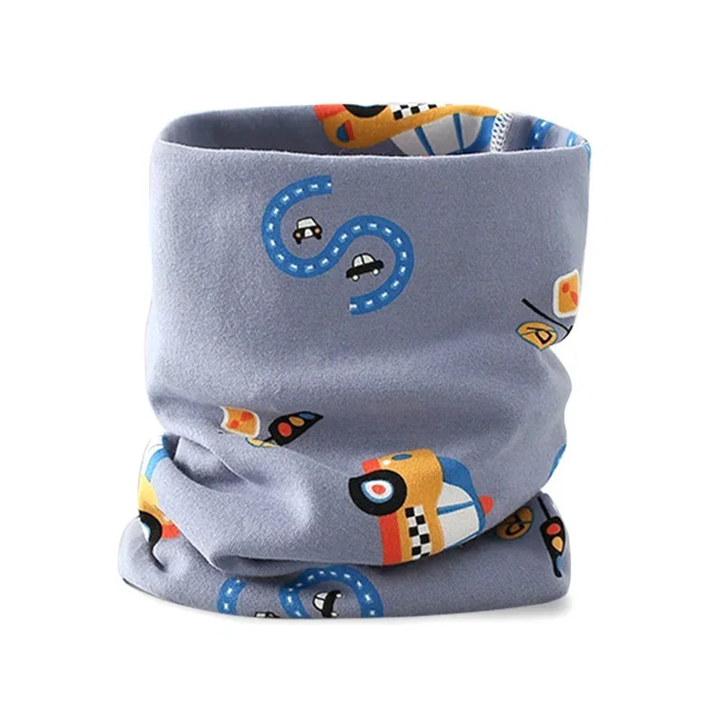 New Cotton Baby Scarf Autumn Spring Snood Children Boy Girl Scarf Kids Child Neck O Ring Scarves Collar Warm Neckerchief