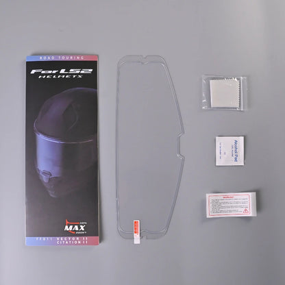 Helmet Visor For LS2 FF811 Vector II Citation II Helmet Lens Anti-Fog Anti-Scratch Anti-UV Motorcycle Shield Accessories
