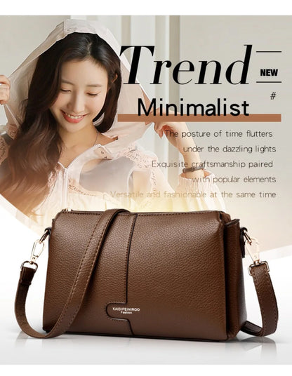 Genuine Brand Luxury Handbags Women Bags Designer Top Quality Soft Leather Shoulder Bags for Women Crossbody Bag Handbags Summer