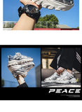Men's Casual Shoes Sneakers for Men Trendy All-match Man Sports Shoe Hard-wearing Easy To Clean EAEOVNI Main Push Male Sneaker