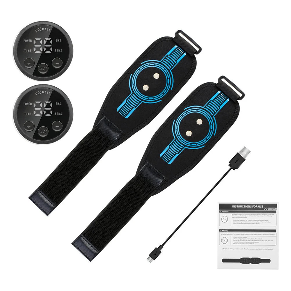 EMS Belt Massage Set Abdominal Fitness Device Intelligent Belt Full Body Muscle Stimulation Trainer USB Charging Version