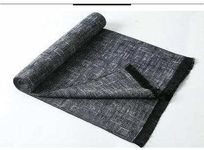 Designer Brand Plaid Men's Cashmere Scarf Winter Warm Scarves Shawls Casual Business Long Wraps Pashmina Christmas Gift for Man