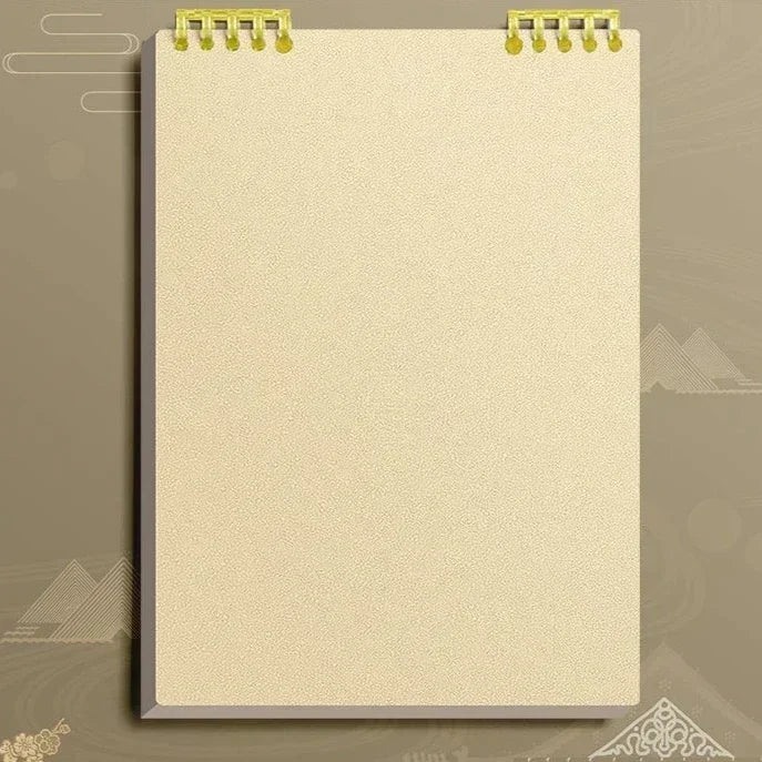 Cuaderno A5 de 60 hojas gruesas con encuadernación en espiral, hojas sueltas con líneas, para estudiantes, escuela, oficina, papelería.