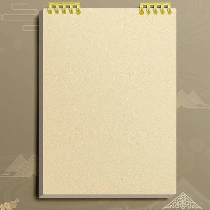 Cuaderno A5 de 60 hojas gruesas con encuadernación en espiral, hojas sueltas con líneas, para estudiantes, escuela, oficina, papelería.