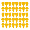 Papel adhesivo para atrapar insectos, trampa amarilla para moscas, moscas de la fruta y pulgones (40 unidades) 