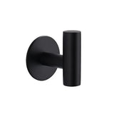1 juego de accesorios de baño de acero inoxidable plateado, toallero, soporte para papel higiénico, gancho para barra de toalla, accesorios de baño