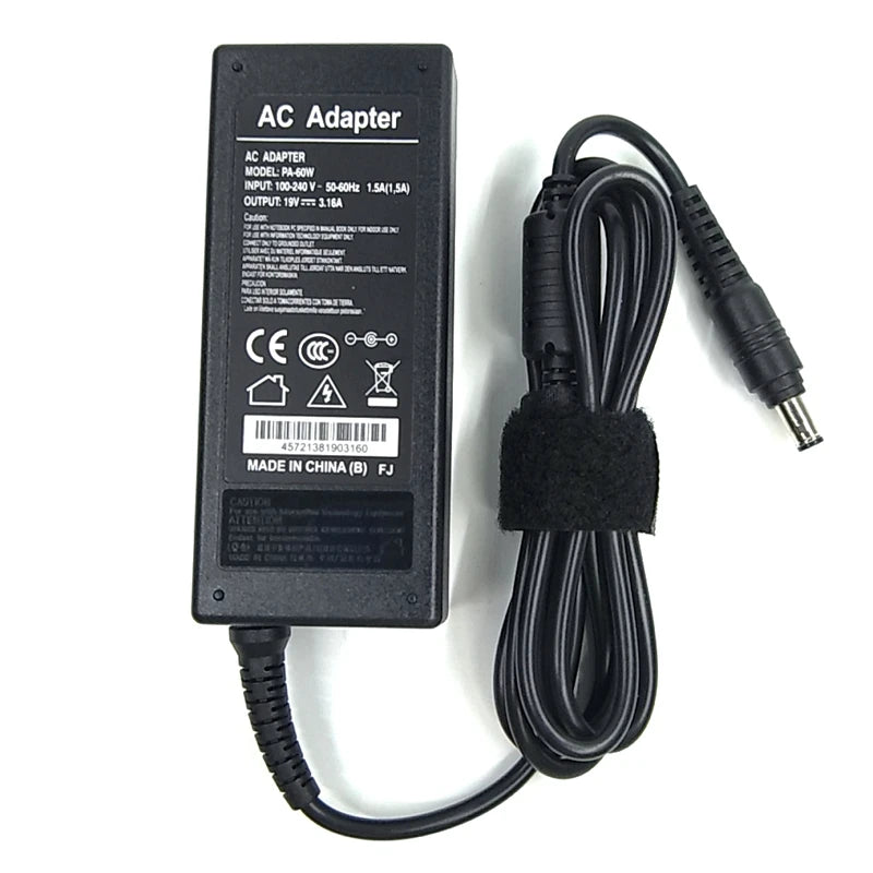 AC Laptop Charger Power Adapter 19V 3.16A 60W 5.5*3.0mm For Samsung R429 RV411 R428 RV415 RV420 RV515 R540 R510 R522 R530