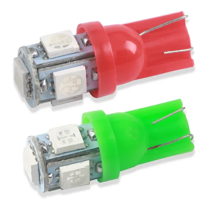 T10 Led 5050 Lampada Light Smd Led Instrument Panel Lights Wedge Car Dashboard Led Interior Lights Led Bulb Side Marker Lamp