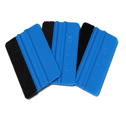 1/5Pcs Car Stickers Film Install Squeegee Vinyl Carbon Fiber Scraper with Felt Squeegee Tool Film Wrapping Car Wrap Tools 10x7cm