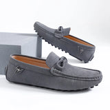 British Style Fashionable Red High-End Banquet Dress Shoes Men's Commuting Driving Work Loafer for Men's Anti-Slip Shoes