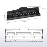Fromthenon Mushroom Disc Hole Punch 2/4/11 Holes Puncher for A4 B5 A5 Discbound Letter Junior Notebook Planner Stationery
