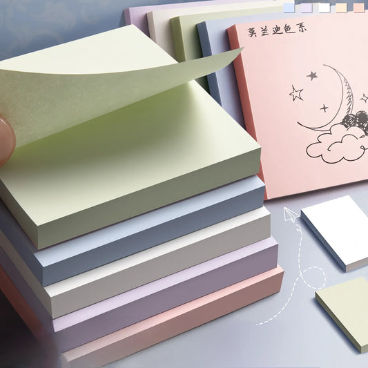 100 Sheets Colorful Posted It Memo Sticky Notes Pads Posits Stationery Paper Stickers Notebook School Office Planner Message Sticker