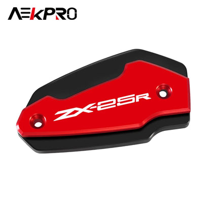 Newlest Oil Cup Cover For ZX4R ZX4RR ZX25R Motorcycle Front Brake Fluid Reservoir Cap Master Cylinde Tank Cover zx4r zx4rr