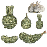 Small Animal Chew Toys For Ribbit Bunny Hamster Guinea Pigs Chinchillas Tooth Cleaning Molar Grinding Toys Samll Pet Supplies