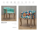 European Hotel Dining Chair, Leisure Sofa Chair, Solid Wood Antique Dining Chair, Living Room Leisure Sofa,Support Customization