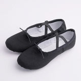 Women Ballet Shoes Girls Dance Slippers Sole Divided Gymnastics Yoga Dance Shoes Canvas Children Adult Ballerina Shoes