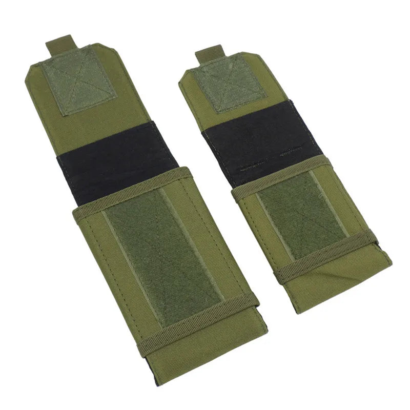 Bolsa de camuflaje para exteriores, soporte para teléfono, funda deportiva para cinturón, impermeable, de nailon, EDC, para caza deportiva, bolsas de camuflaje en mochila