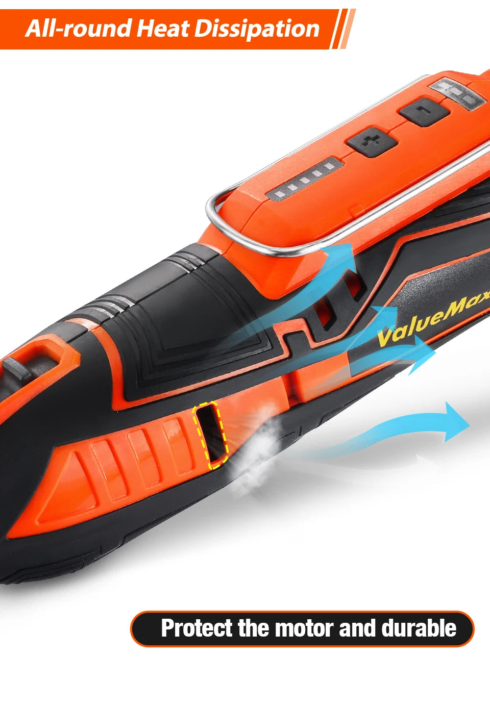 WORKPRO 12V Cordless Rotary Tool With Charger 5-speed 2.0Ah Mini Electric Grinder Machine Polishing Tools  & 114 Accessories