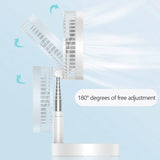 Portable Fan USB Rechargeable Folding Telescopic Floor Standing Fan Remote control Mini Fans Outdoor Camping Cooling fan home
