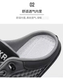 2025 Summer New Half Carrier Men's Shoes Soft Sole Casual Comfortable Sneakers Men's Slip-on Beanie Shoes sneakers for men