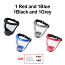 Máscara de protección laboral, protector facial transparente, protector facial transparente, pantalla protectora facial, accesorios de cocina, gadgets