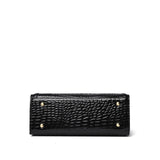 Alligator Patent Leather Shoulder Crossbody Handbags for Women, Luxury Brand Designer Hobo Bags, Two-Layer Sac