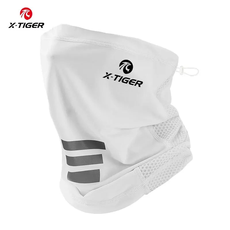 X-TIGER Cycling Face Mask Absorb Sweat Breathable Fishing Training Sport Face Scarf Neck Gaiter Summer Face Bandana