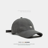 Stylish Bear Embroidered Baseball Cap Sun Protective Breathable Adjustable Ideal Casual Hat Men Women Unisex Baseball Cap