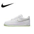 Nike Original White Air Force 1 07 Low Trendy Board Shoes Lightweight Breathable Mens Casual Shoes