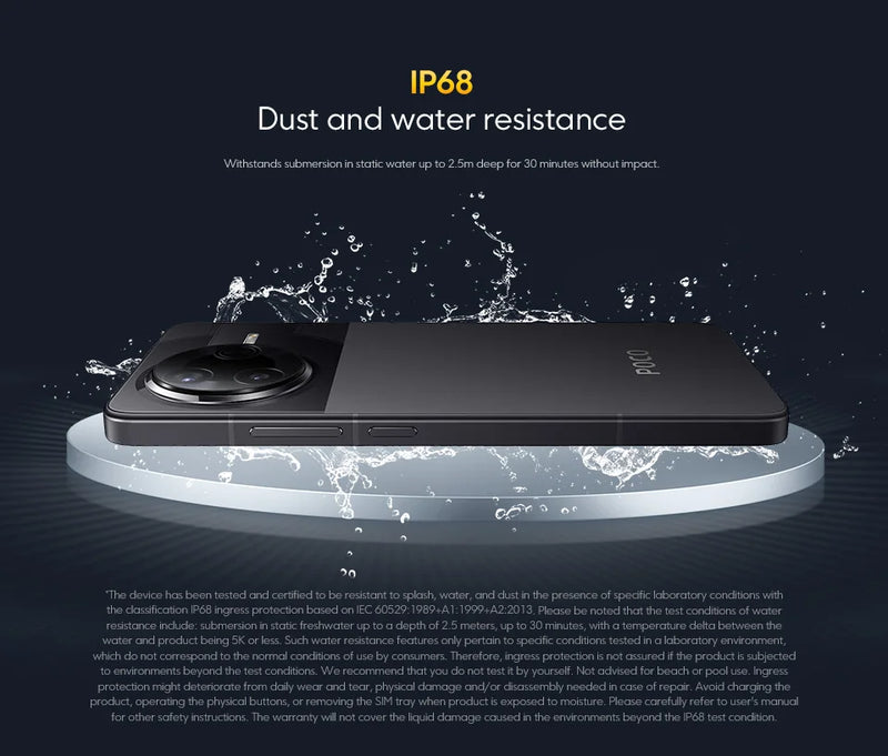 Global Version POCO F7 Pro Snapdragon 8 Gen 3 Smartphone 6.67'' 120Hz Display 50MP Camera 6000mAh Battery 90W IP68 Cellphone