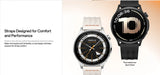 OnePlus Watch Lite SmartWatch (Versão Global), Tela de 1,46 polegadas, 59g, 10 dias de bateria confiável, Monitoramento de frequência cardíaca e oxigenação sanguínea.