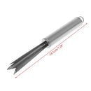 Descascador abacaxi aço inoxidável, removedor frutas, cortador olhos, ferramentas cozinha